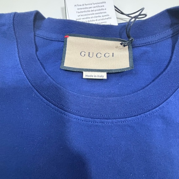 Gucci Men Palms Logo print T Shirt - Picture 5 of 8